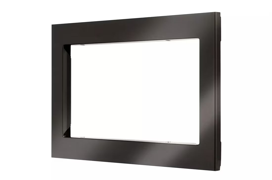 LG - 29.71 Inch Built In Microwave Trim Kit Accessory in Black Stainless - MK2030NBD