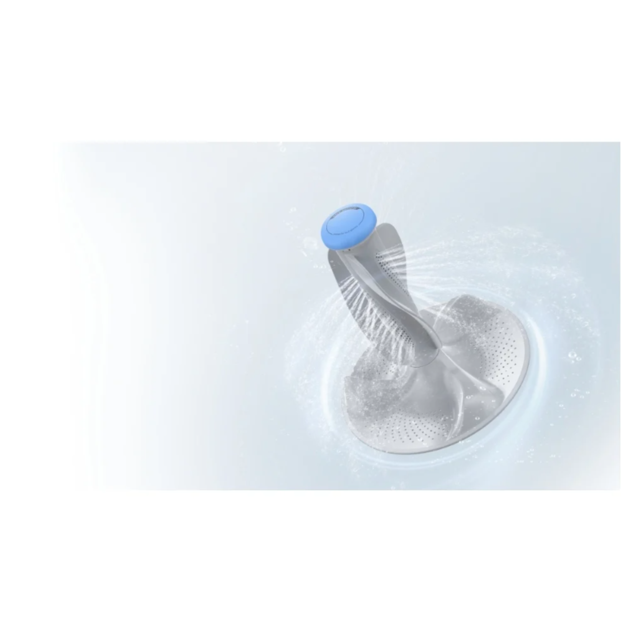 Midea - 5.1 cu. Ft  Top Load Washer in White - MLTW51A2BWW