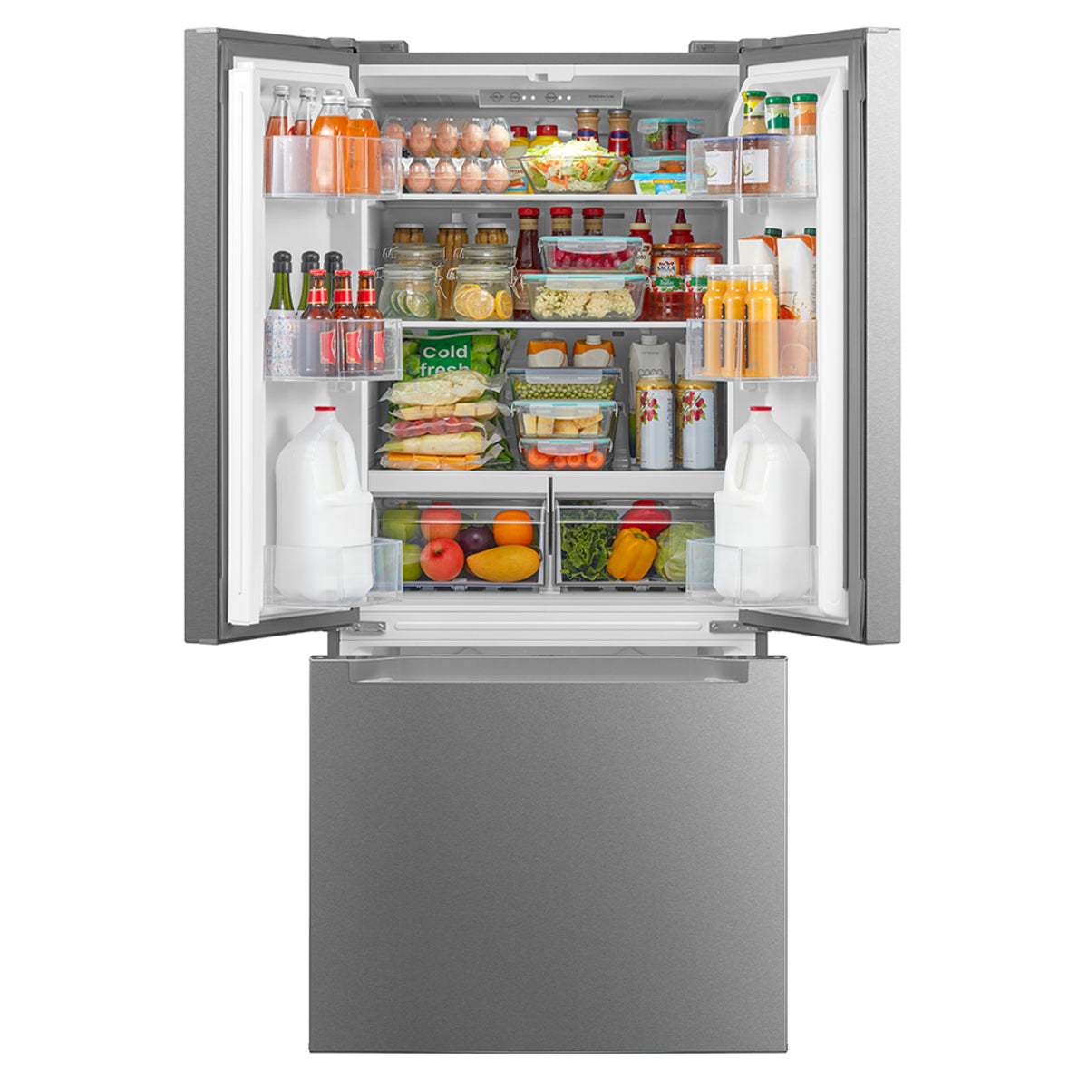 Moffat - 30 Inch 18.4 cu. ft French Door Refrigerator in Stainless - MNE18DYTNFS