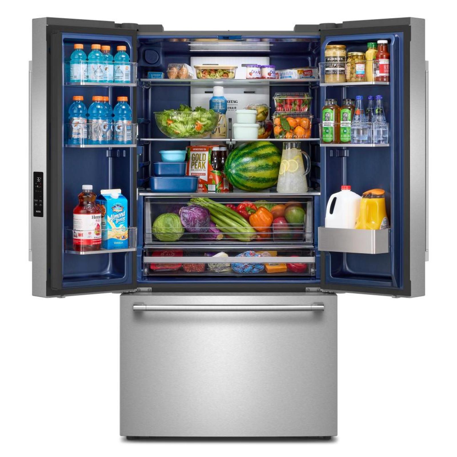 Maytag - 36 Inch 30.52 cu. ft French Door Refrigerator in Stainless - MRFF4336TZ