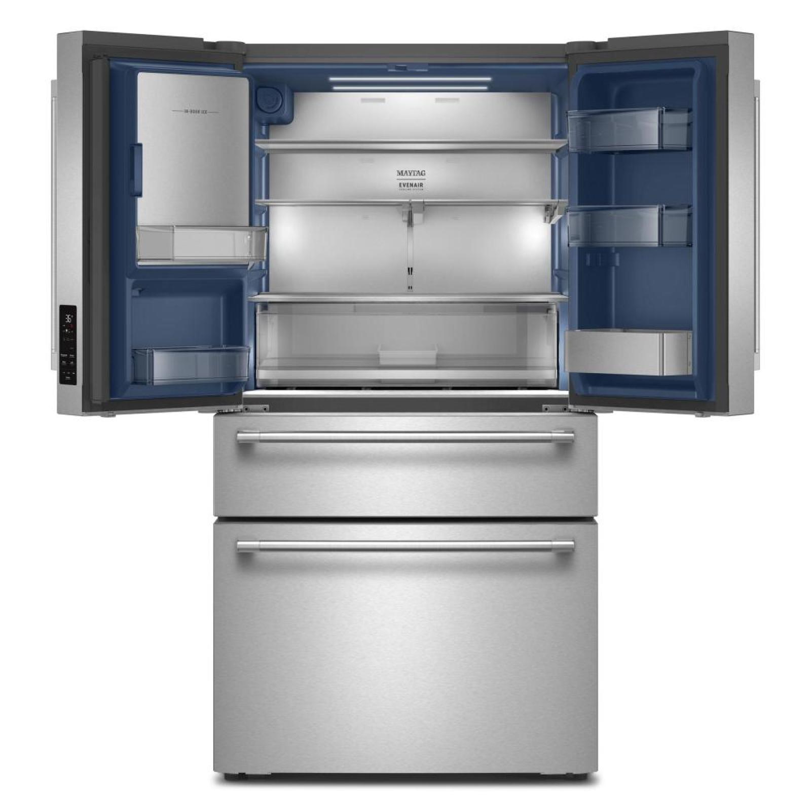 Maytag - 36 Inch 28.9 cu. ft French Door Refrigerator in Stainless - MRMF5436TZ