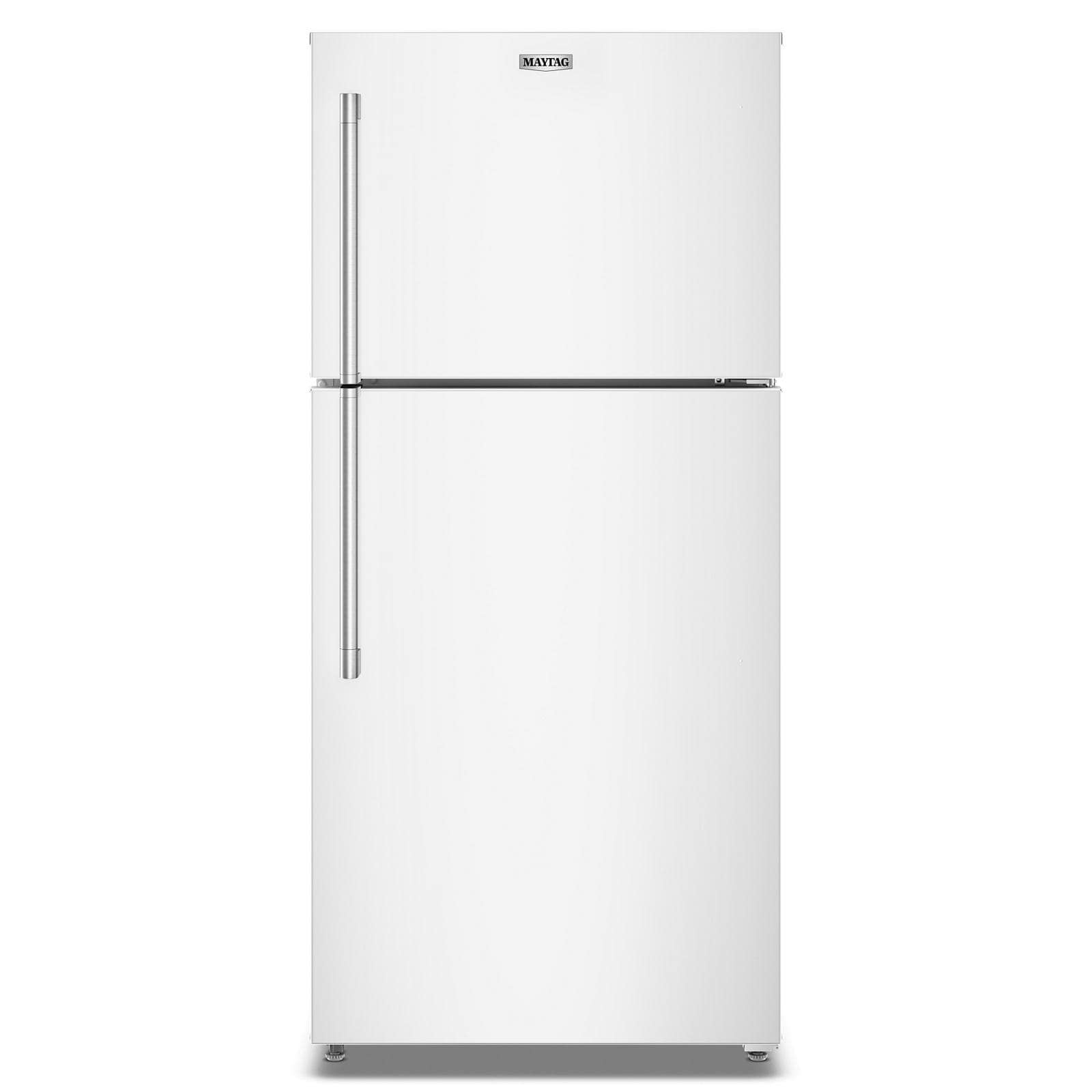 Maytag - 30 Inch 19.3 cu. ft Top Mount Refrigerator in White - MRTX5119SW