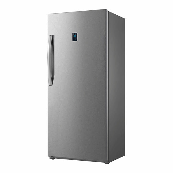 Midea - 13.8 cu. Ft Upright Freezer in Stainless - MRU14B3ASL