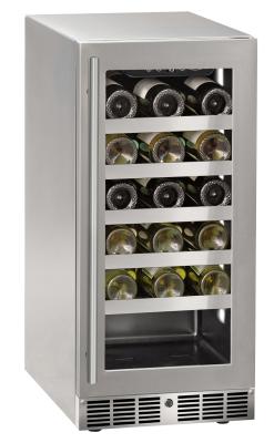 Marvel - 15 Inch 3 cu. ft Wine Fridge Refrigerator in Stainless - MRWC215-SG31A