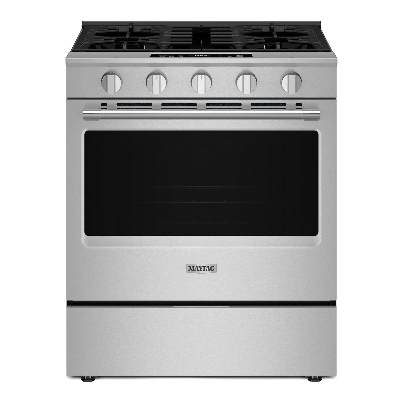 Maytag - 5 cu. ft  Gas Range in Stainless - MSGS7030SZ