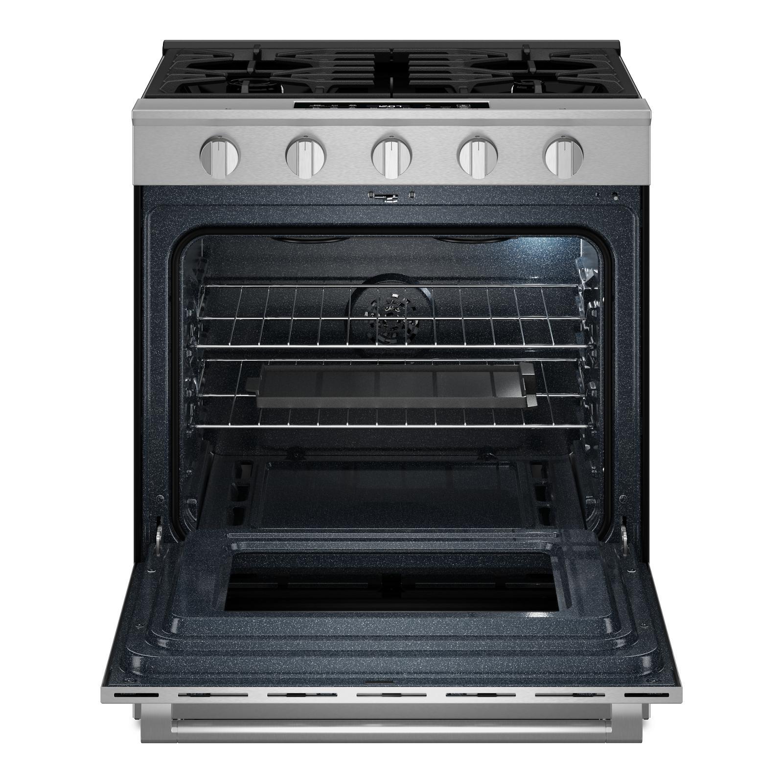 Maytag - 5 cu. ft  Gas Range in Stainless - MSGS7030SZ