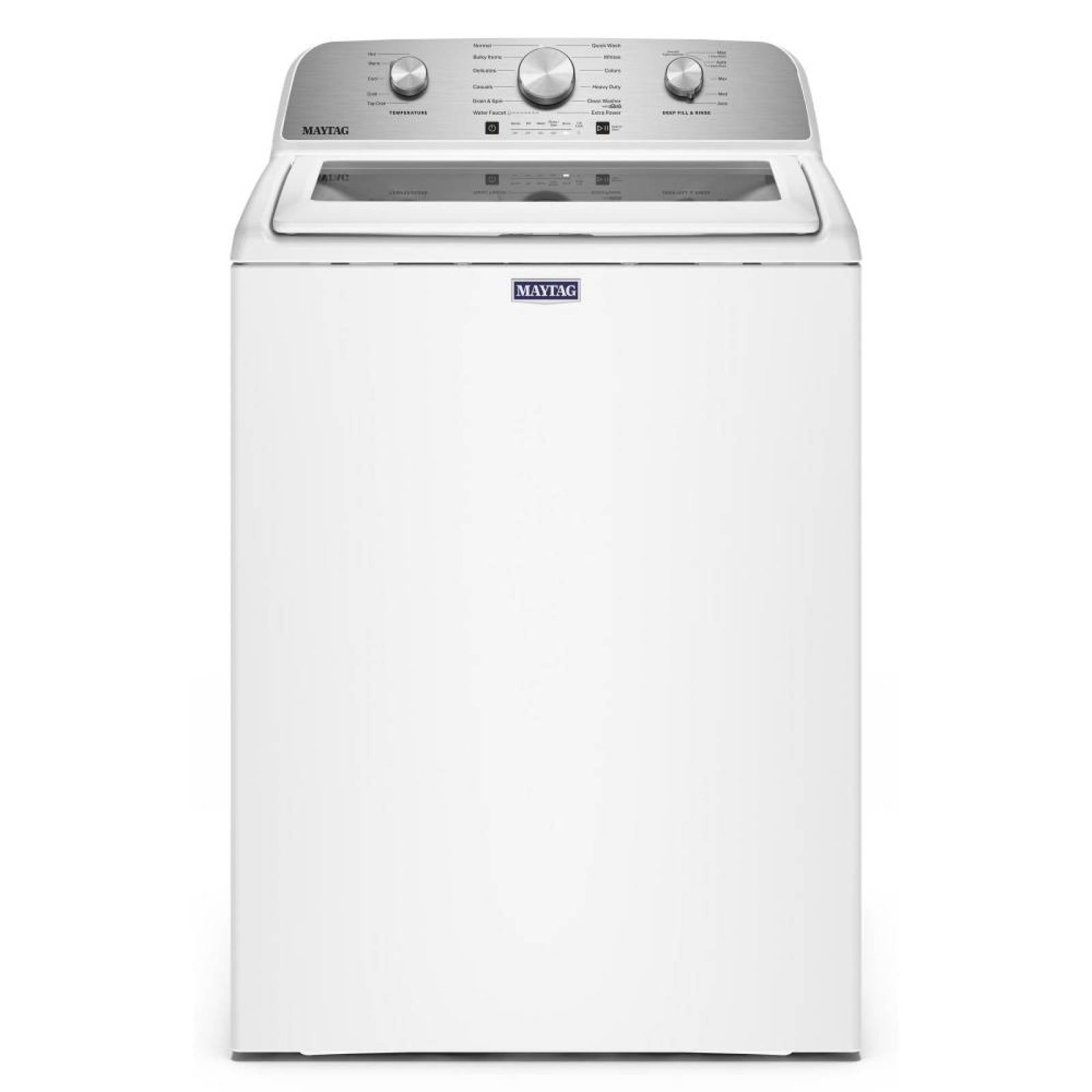 Maytag - 5.4 cu. Ft  Top Load Washer in White - MTW5205TW