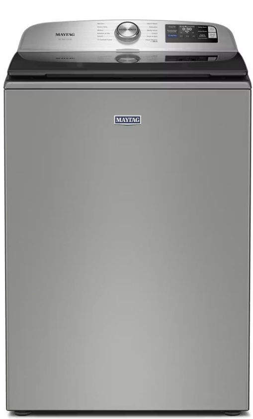 Maytag - 6 cu. Ft  Top Load Washer in Stainless - MTW7205RR
