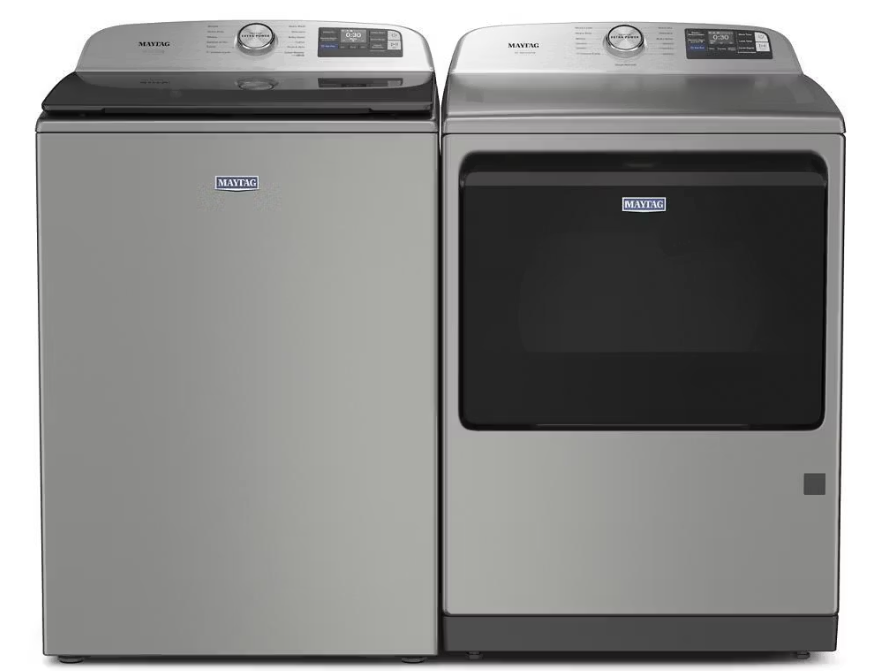 Maytag - 6 cu. Ft  Top Load Washer in Stainless - MTW7205RR