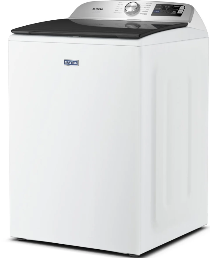 Maytag - 6 cu. Ft  Top Load Washer in White - MTW7205RW