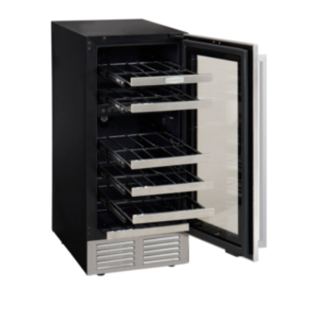 Marathon  - 15 Inch Dual Zone Wine Cooler in Stainless - MWC28-DSS-1