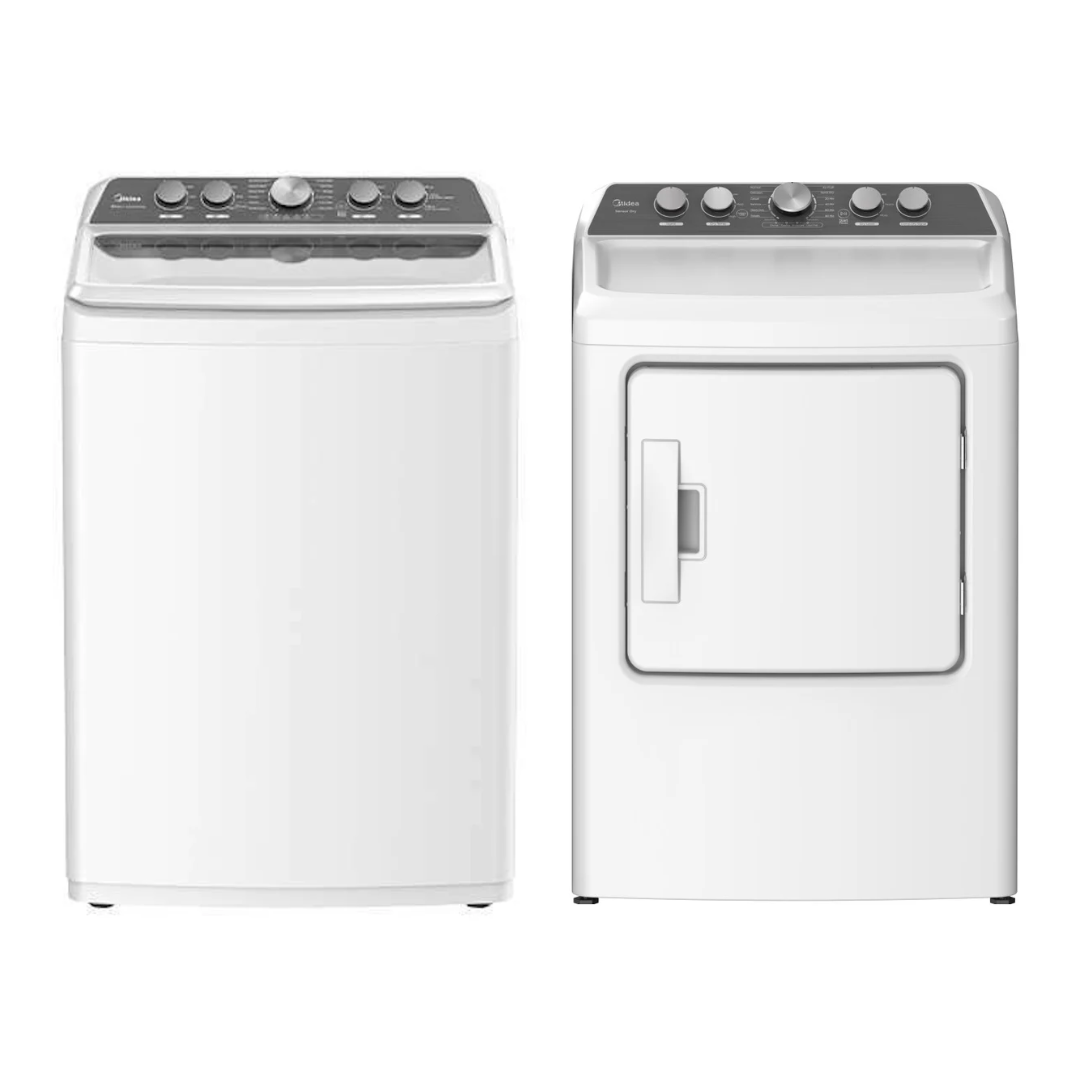 Midea Laundry Pair - MLE47C4AWW, MLV47C4AWW