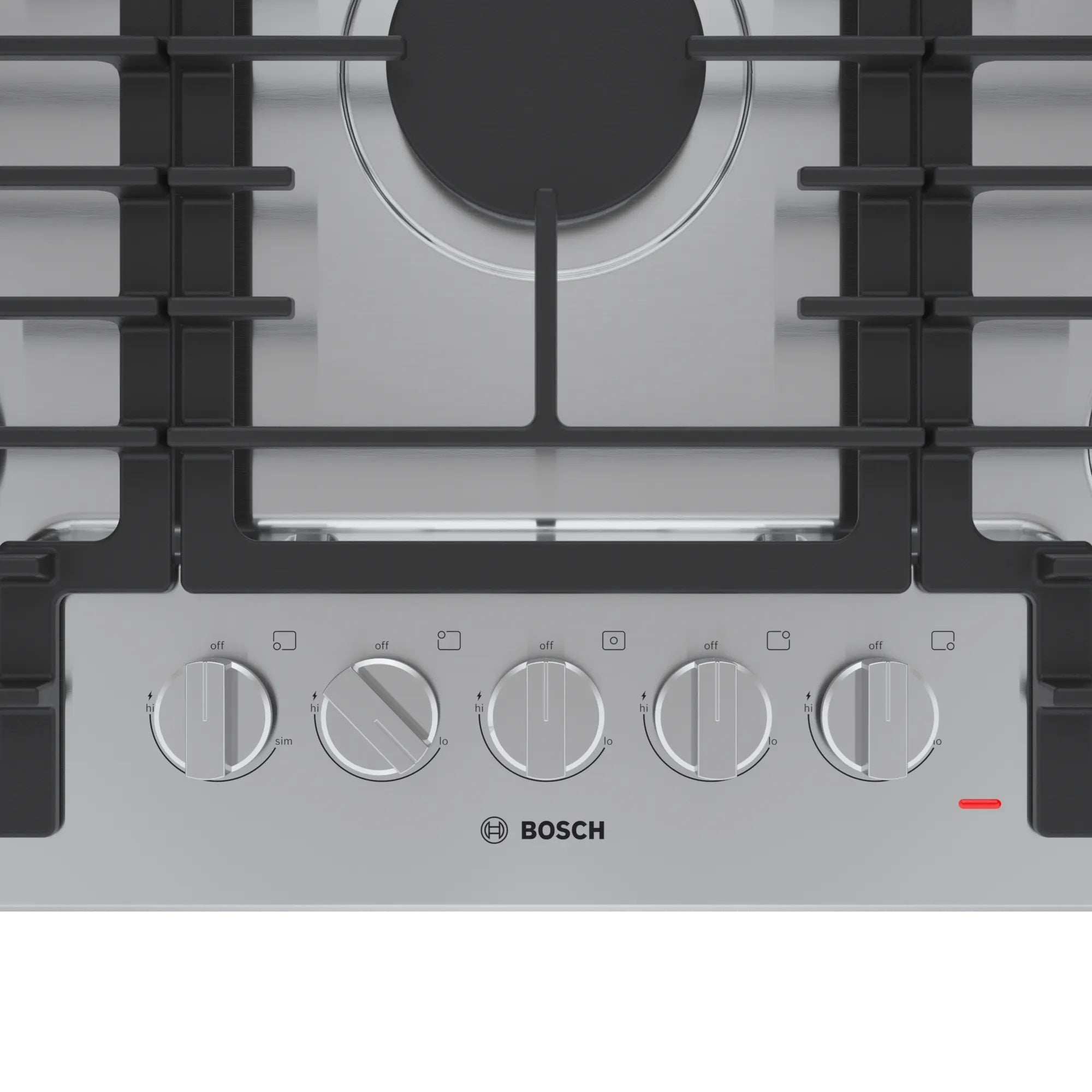 Bosch - 31 Inch Gas Cooktop in Stainless - NGM5059UC