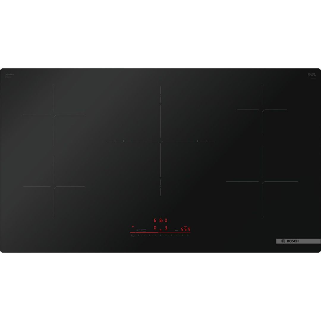 Bosch - 37 Inch Induction Cooktop in Black - NIT5663UC