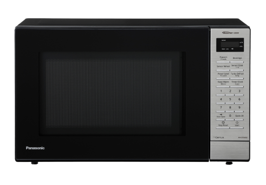 Panasonic - 1.2 cu. Ft  Counter top Microwave in Black - NNST68QSC