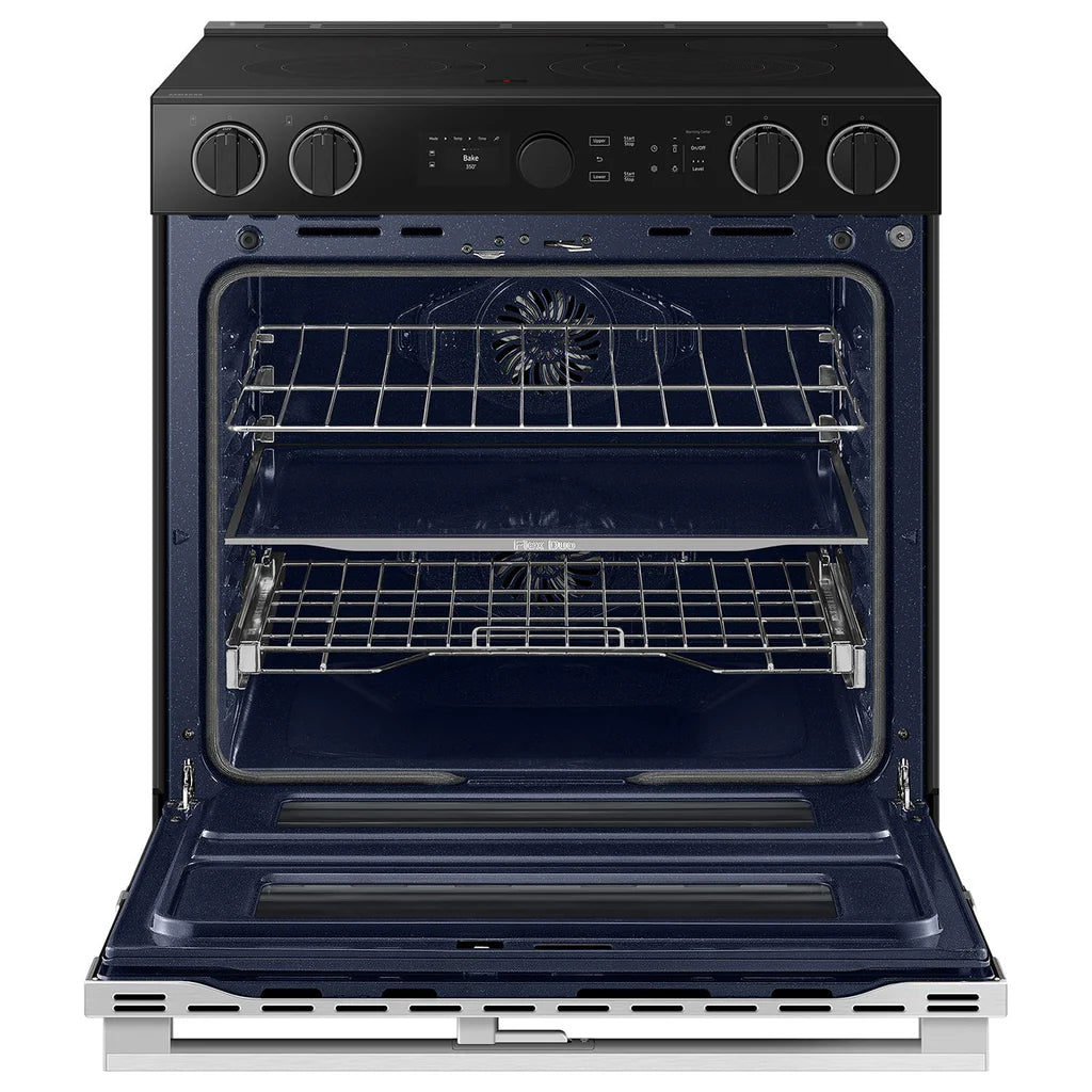 Samsung - 6.1 cu. ft  Electric Range in Stainless - NSE6DG8550SRAC