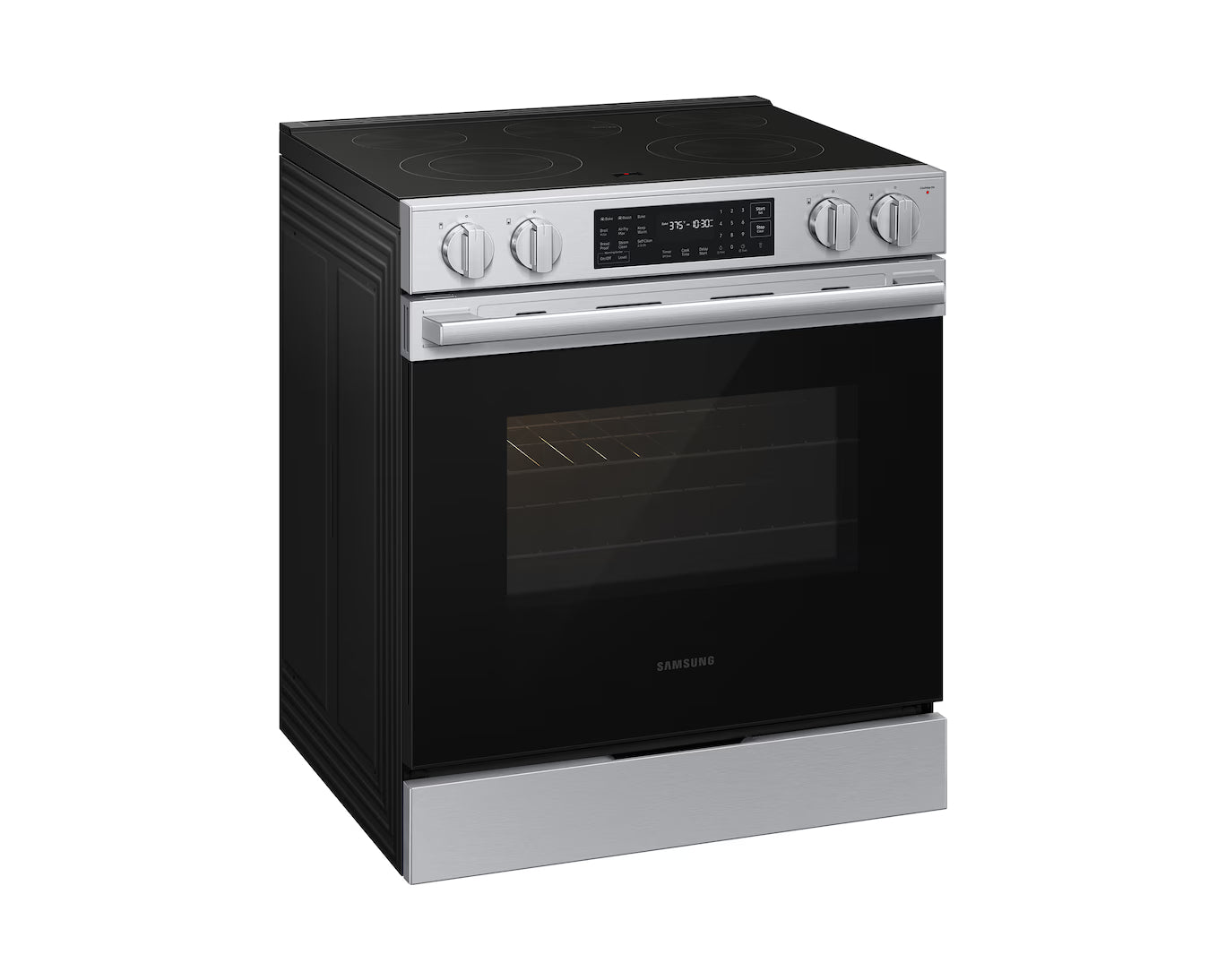 Samsung - 6.3 cu. ft  Electric Range in Stainless - NSE70H63SRAC