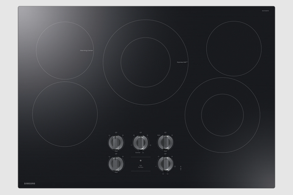 Samsung - 30 Inch Electric Cooktop in Black - NZ30FG6332RKAA