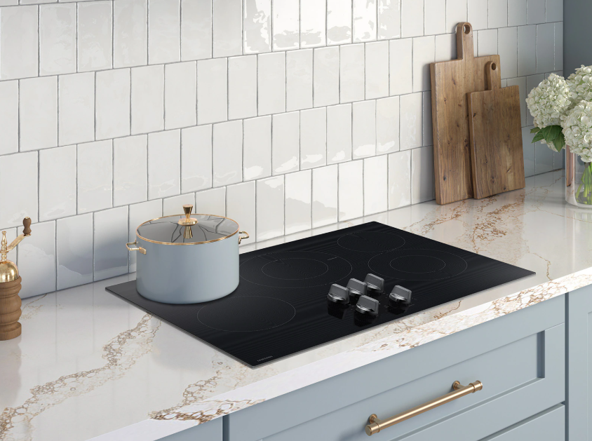 Samsung - 30 Inch Electric Cooktop in Black - NZ30FG6332RKAA