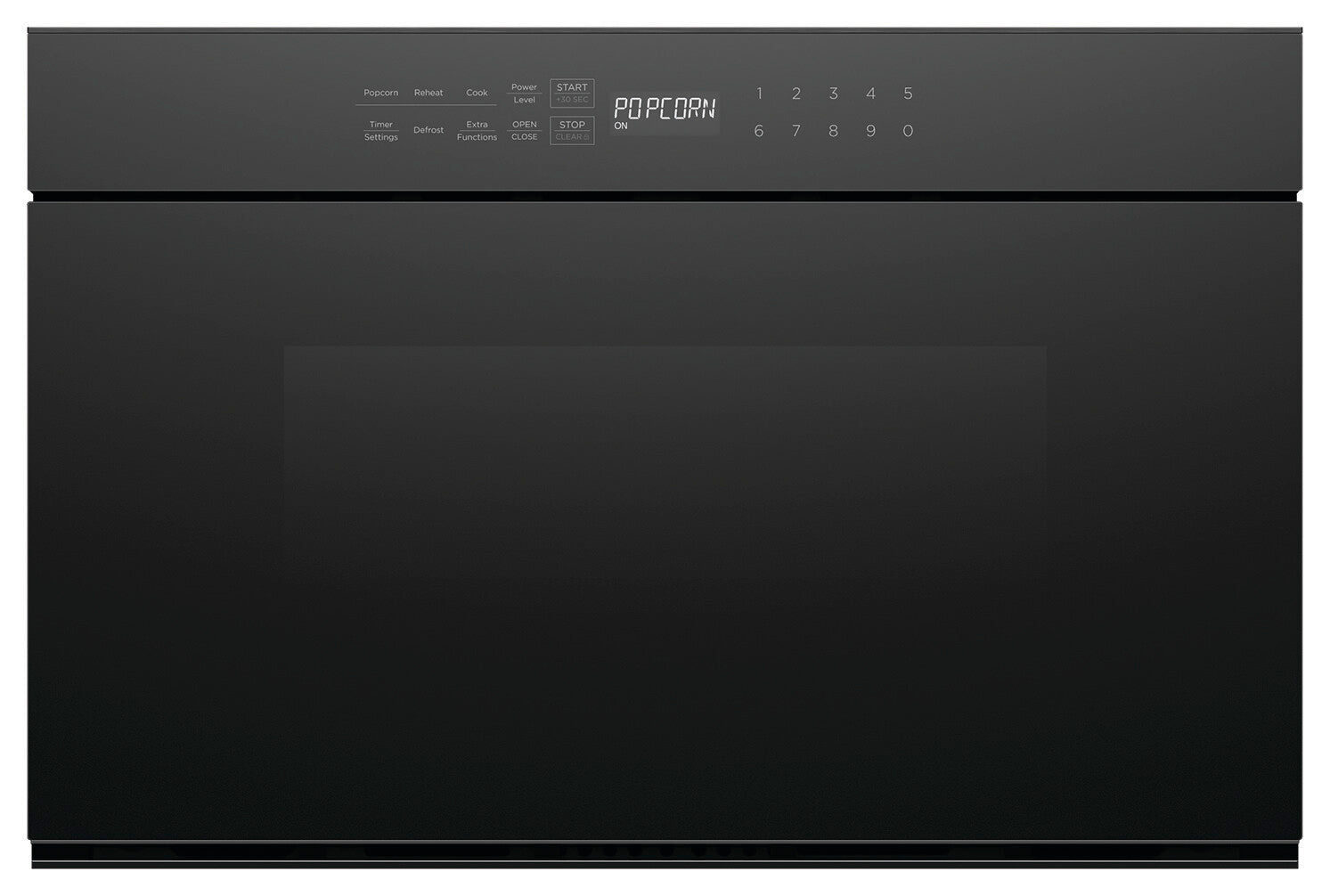 Fisher & Paykel - 1.2 cu. Ft  Built In Microwave in Black - OMD24SDB1