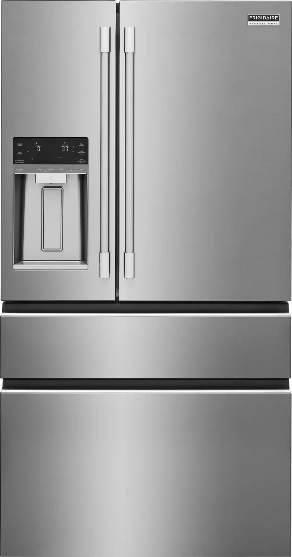 Frigidaire - 36 Inch 26.3 cu. ft French Door Refrigerator in Stainless - PRMS2790BF