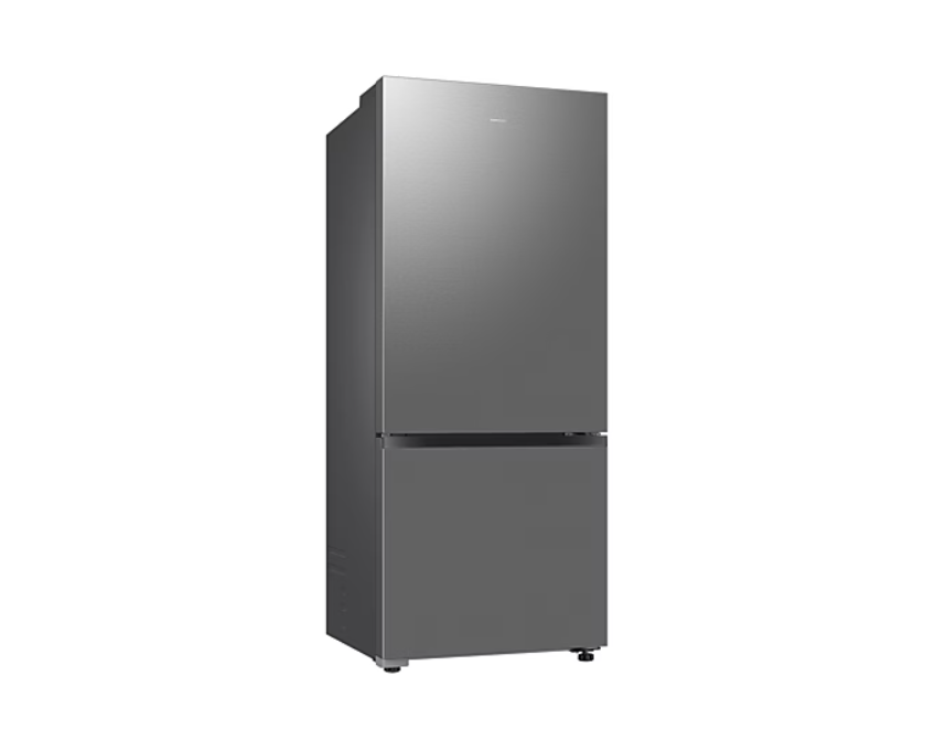 Samsung - 27.5 Inch 15 cu. ft Bottom Mount Refrigerator in Stainless - RB15DG6000SRAA