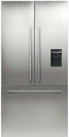 Fisher & Paykel - 36 Inch Door Panel Accessory Refrigerator in Stainless - RD3680AU