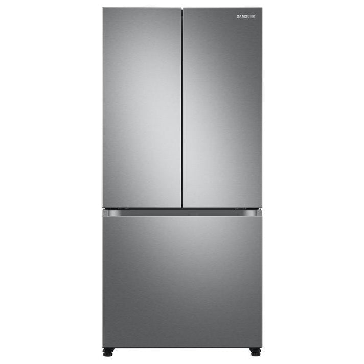 Samsung - 32.125 Inch 17.5 cu. ft French Door Refrigerator in Stainless - RF18A5101SR