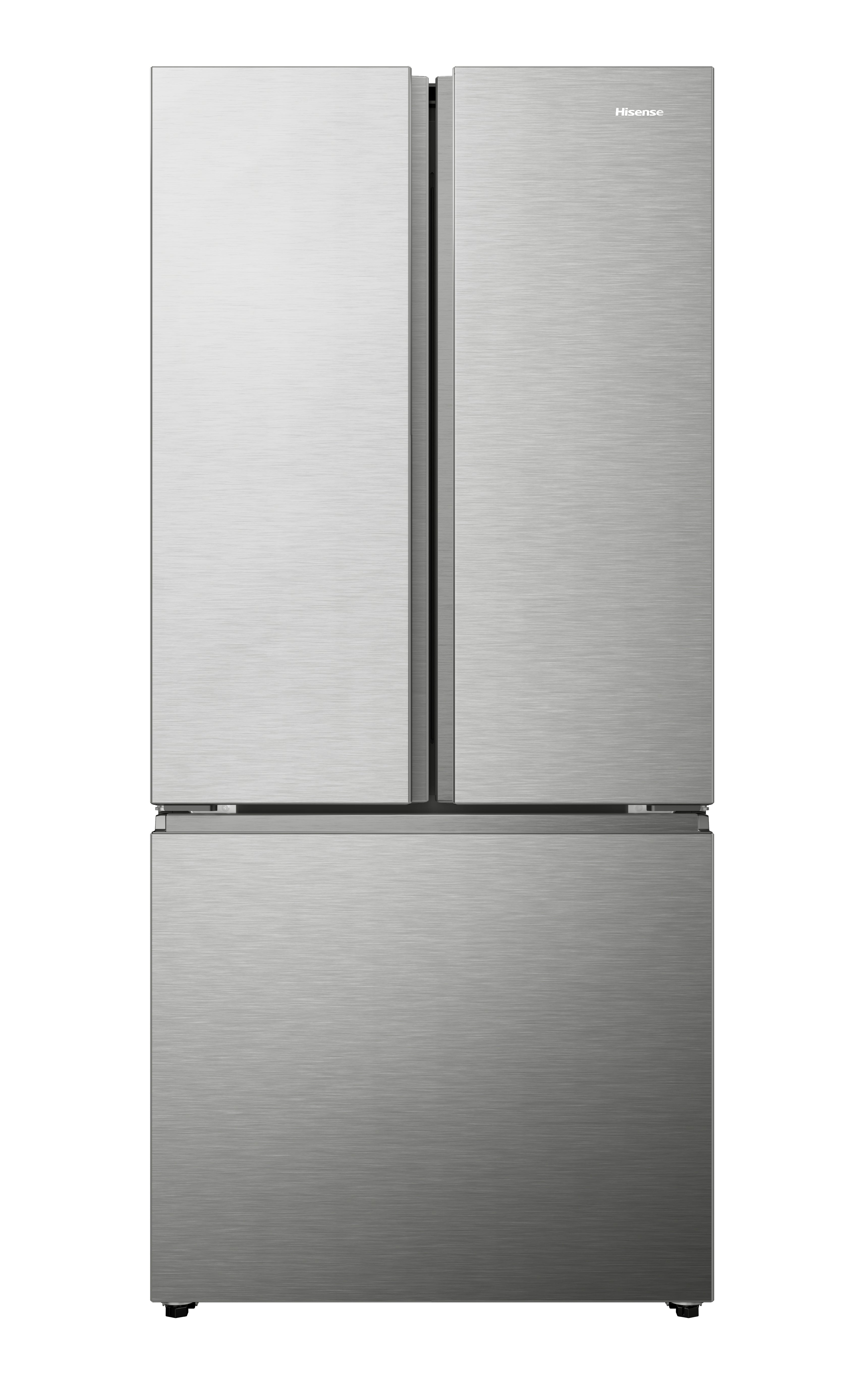 Hisense - 29.9 Inch 20.8 cu. ft French Door Refrigerator in Stainless - RF210N6ASE