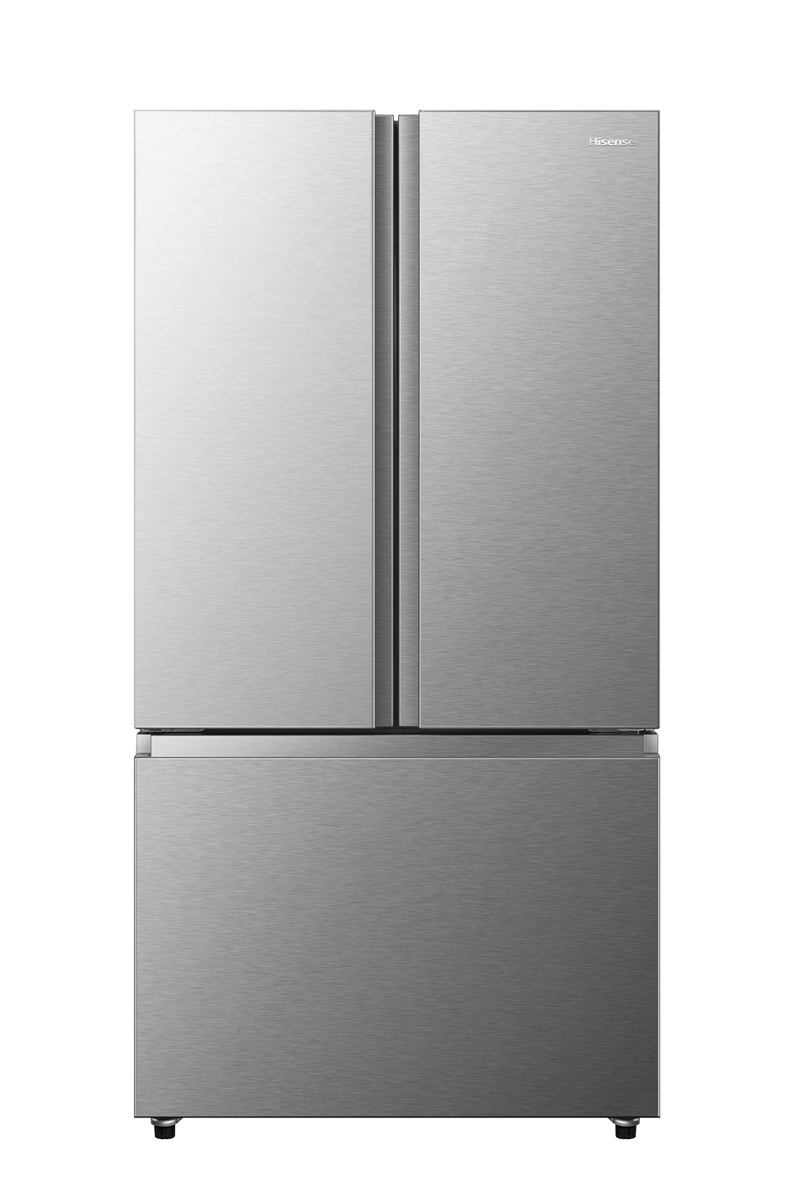 Hisense - 35.98 Inch 22.5 cu. ft French Door Refrigerator in Stainless - RF225A3CSE