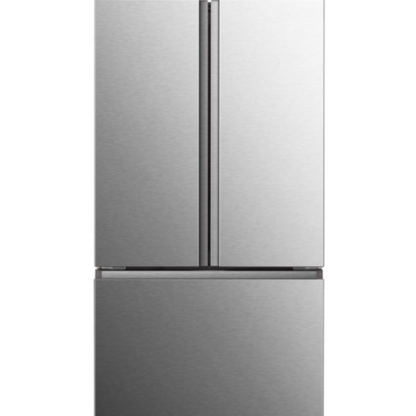Hisense - 35.98 Inch 18.8 cu. ft French Door Refrigerator in Stainless
