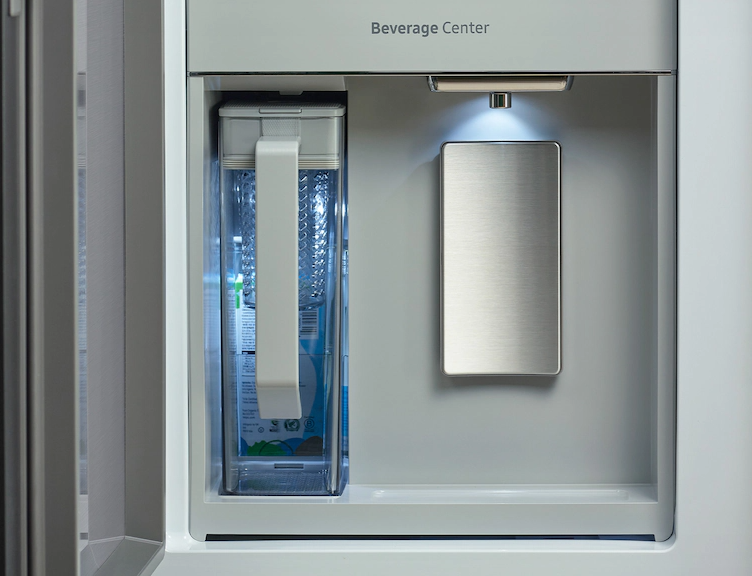 Samsung - 36 Inch 29 cu. ft French Door Refrigerator in Stainless - RF29DB9600QLAA