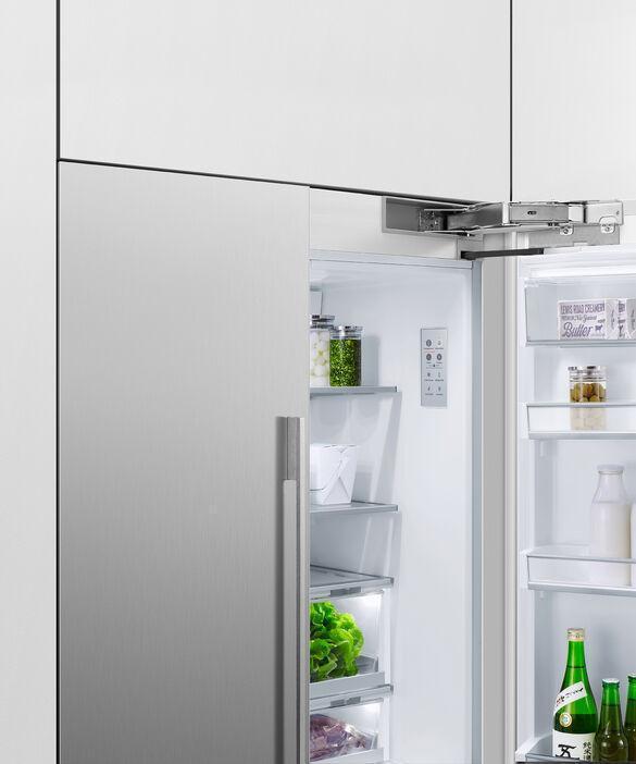 Fisher Paykel - 36 Inch 16.8 cu. ft Built In / Integrated French Door Refrigerator in Stainless - RS36A80U1 N