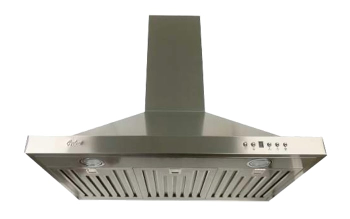 Cyclone - 29.625 Inch 550 CFM Wall Mount and Chimney Range Vent in Stainless - SCB51930