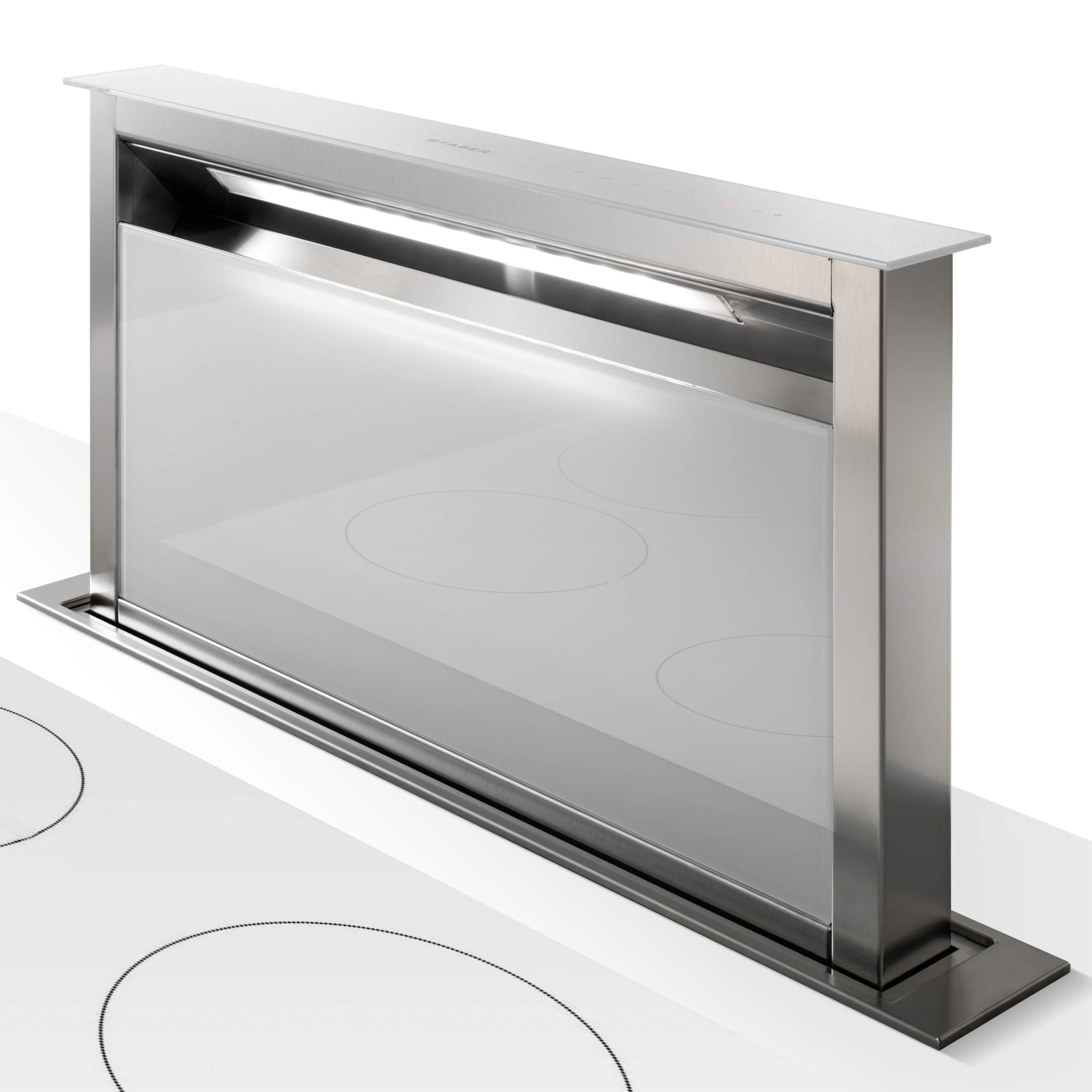 Faber - 36 Inch 600 CFM Scirocco Lux Downdraft Vent in Stainless - SCLX3615SSNB-B