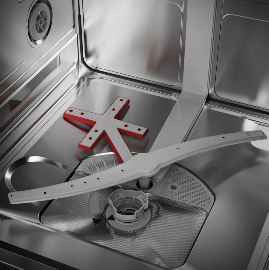 Bosch - 44 dBA Built In Dishwasher in Stainless - SHP65DM5N