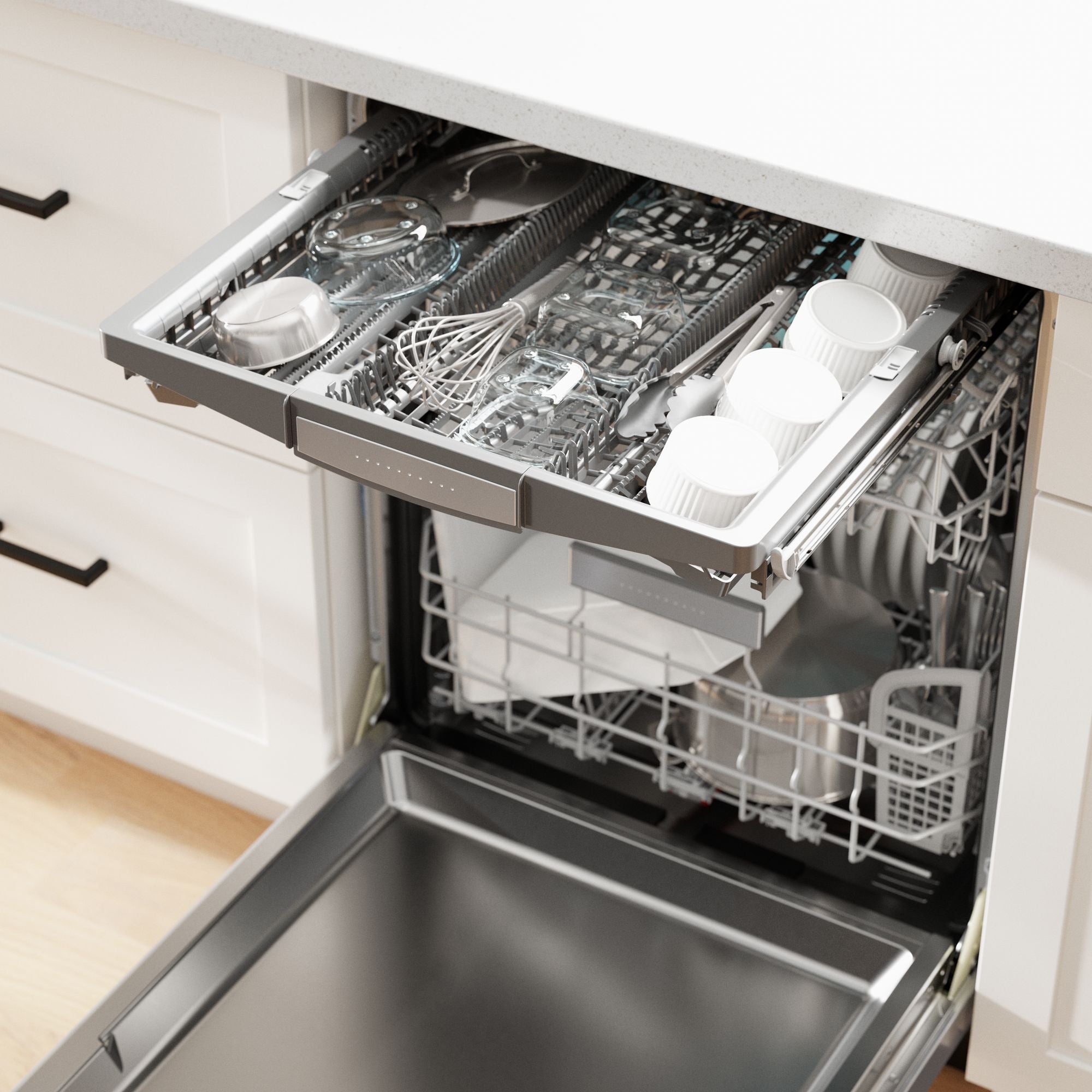 Bosch - 42 dBA Built In Dishwasher in Stainless - SHP78CP5N