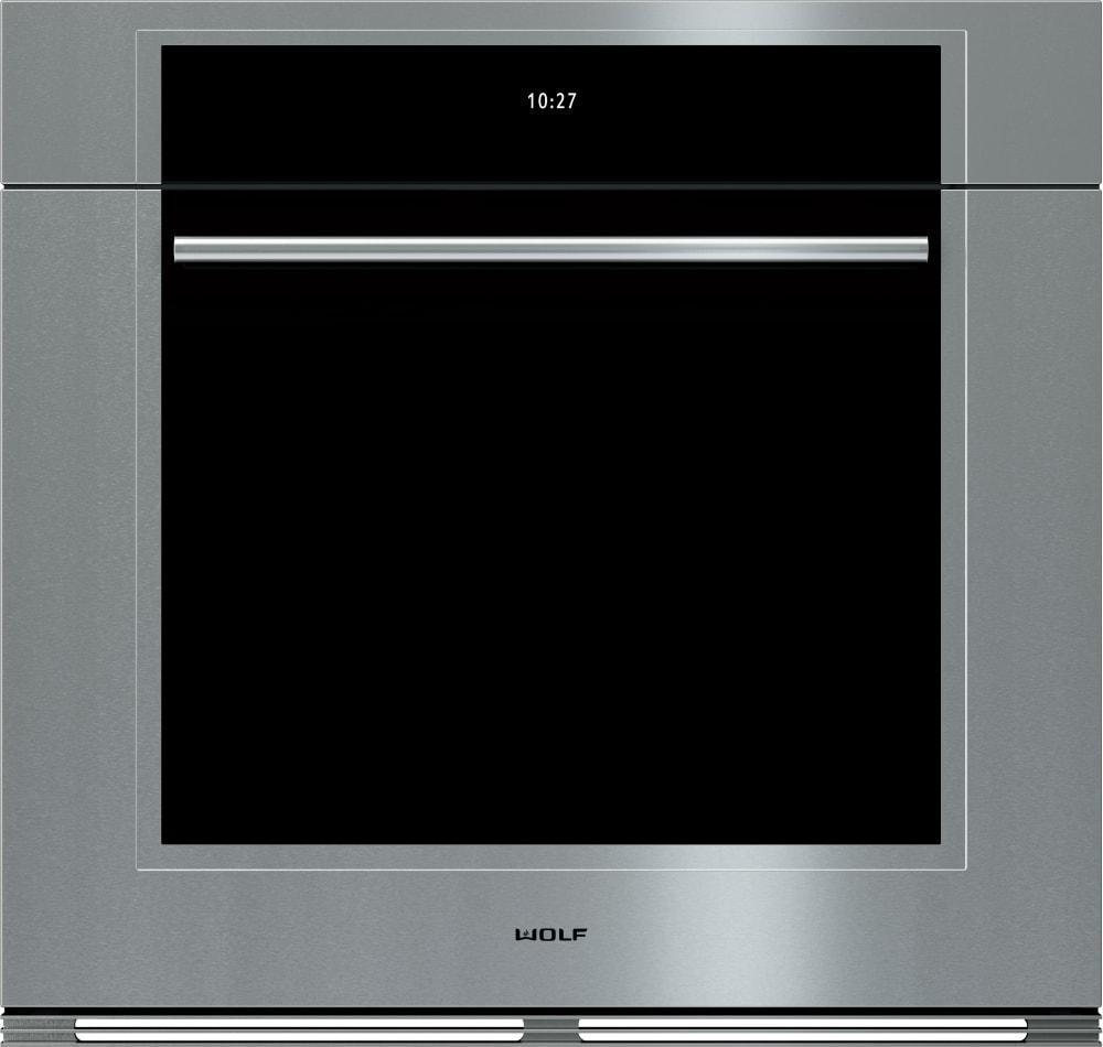 Wolf - 5.1 cu. ft Single Wall Oven in Stainless - SO30TM/S/TH