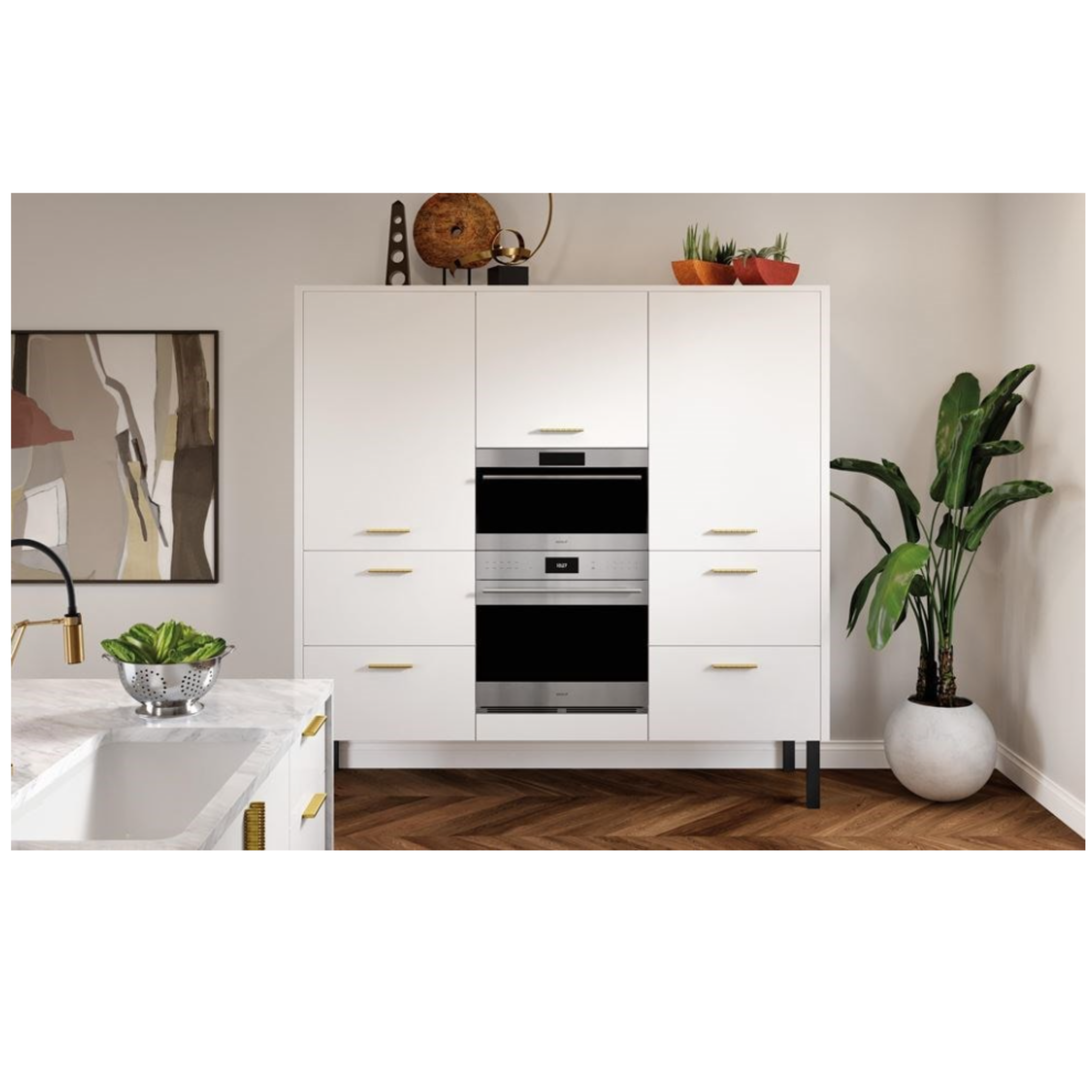 Wolf - 1.6 cu. ft Speed Wall Oven in Stainless - SPO3050TE/S/T