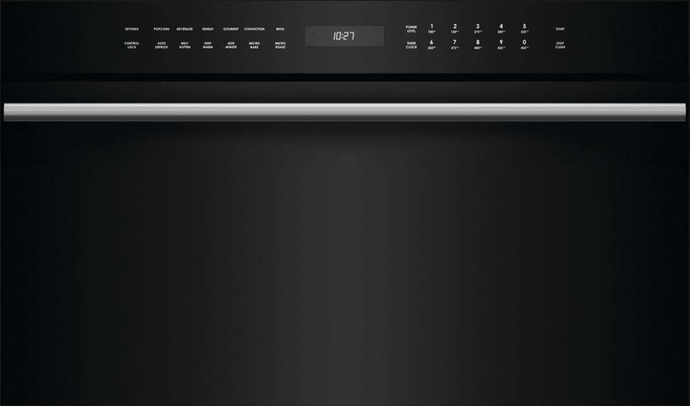 Wolf - 1.6 cu. ft Speed Wall Oven in Black - SPO30CM/B/TH