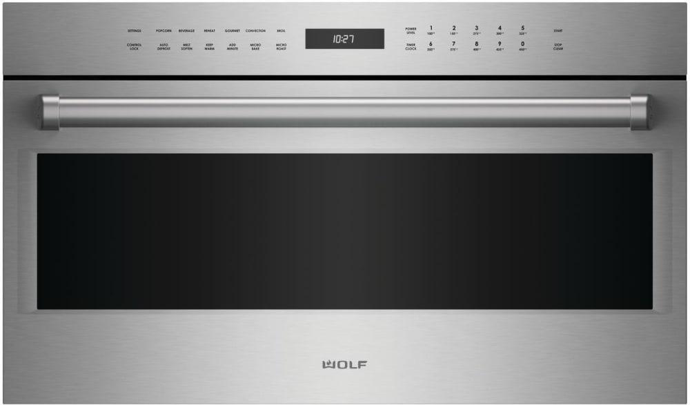 Wolf - 1.6 cu. ft Speed Wall Oven in Stainless - SPO30PE/S/PH