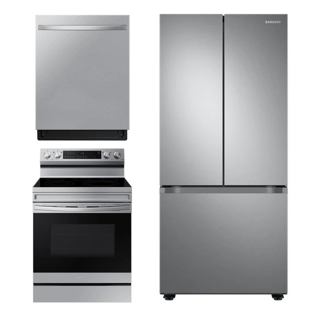 Samsung Kitchen Package – RF22A4111SR, NE63A6511SS, DW80CG5451SRAA
