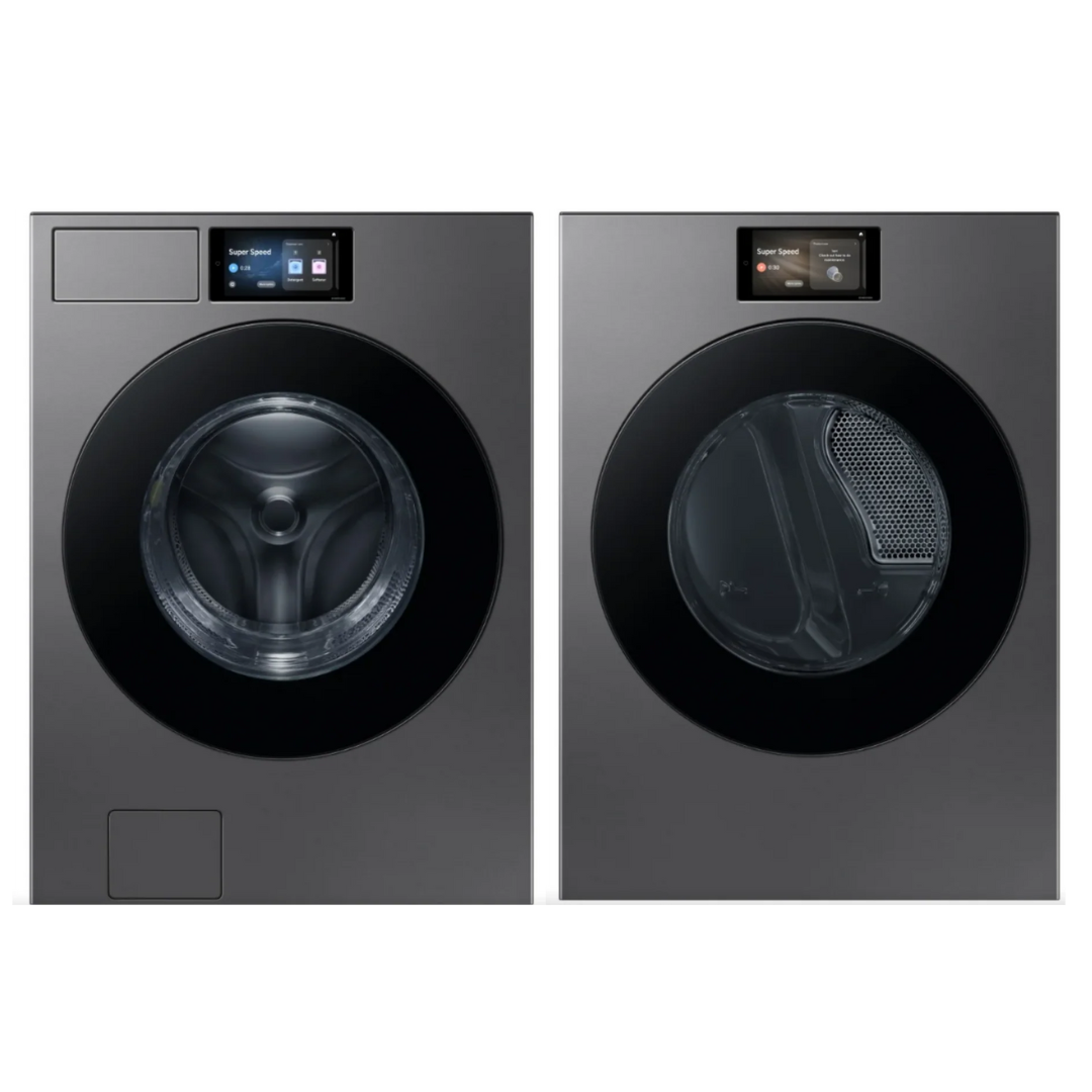 Samsung Laundry Pair - WF90F53ADSA5, DV90F53AESAC