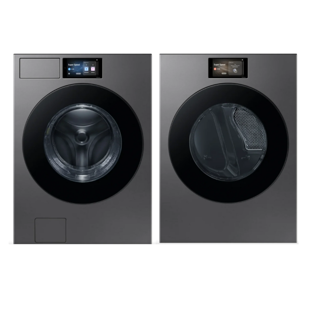 Samsung Laundry Pair - DV90F53AESAC, WF90F53ADSA5