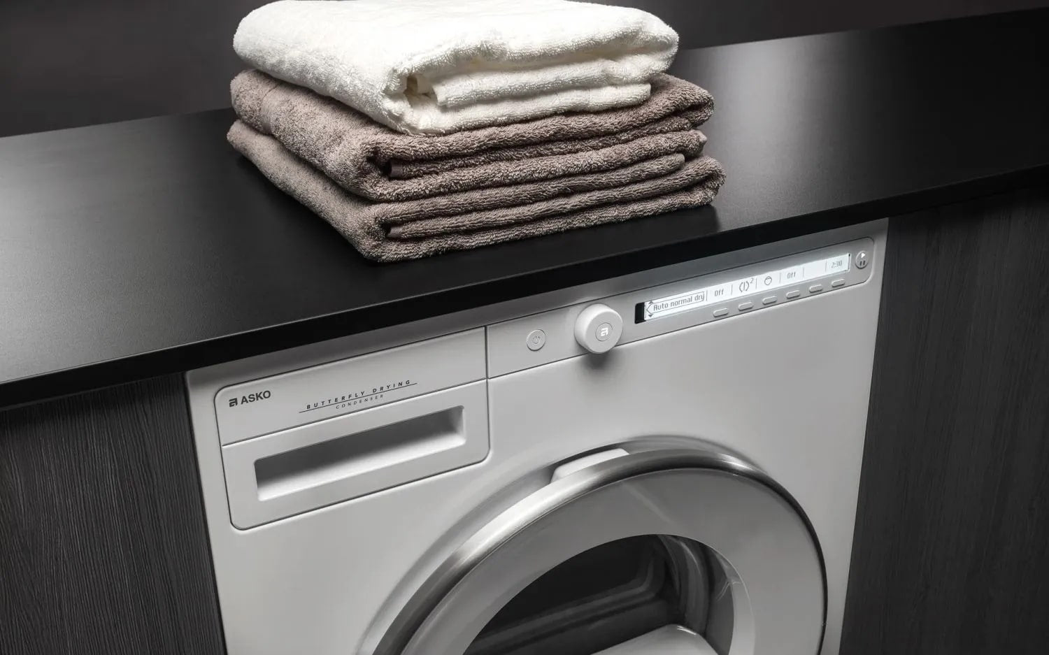 Asko - 4.1 cu. Ft  Electric Dryer in White - T208C.W