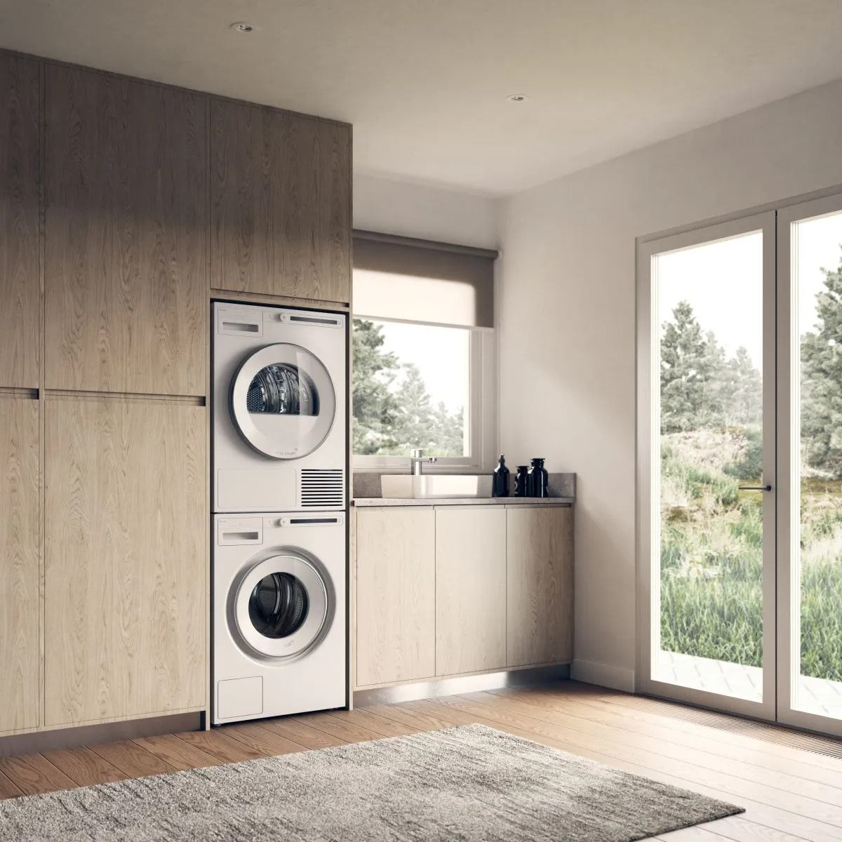 Asko - 4.1 cu. Ft  Electric Dryer in White - T208H.W