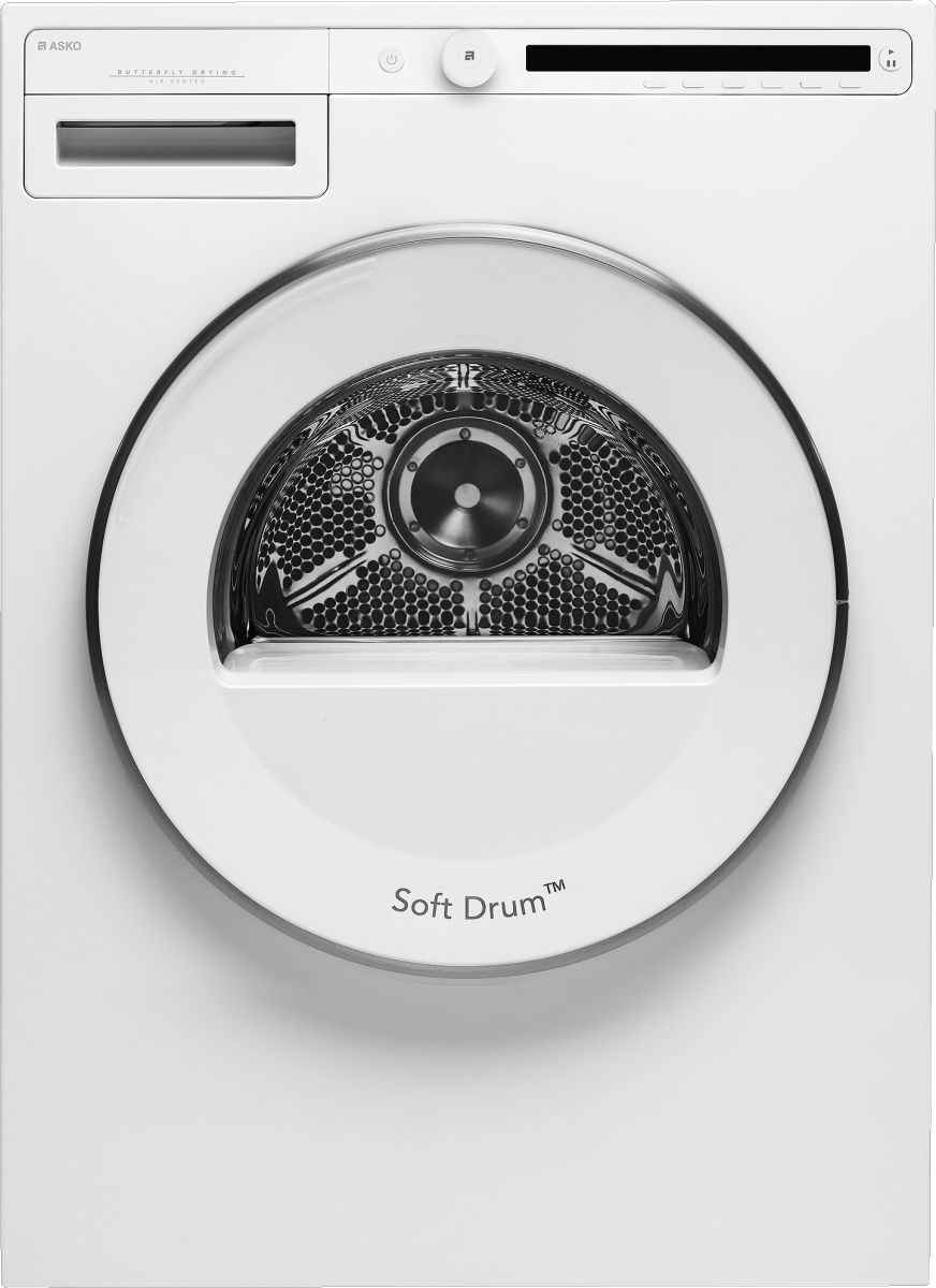 Asko - 4.1 cu. Ft  Electric Dryer in White - T208V.W