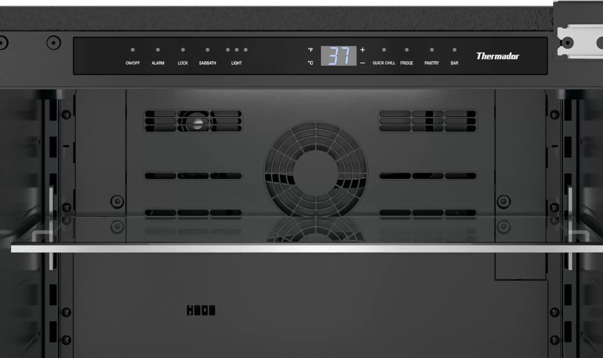 Thermador - 23.9 Inch 5.2 cu. ft Built In / Integrated Refrigerator in Stainless - T24UR915RS