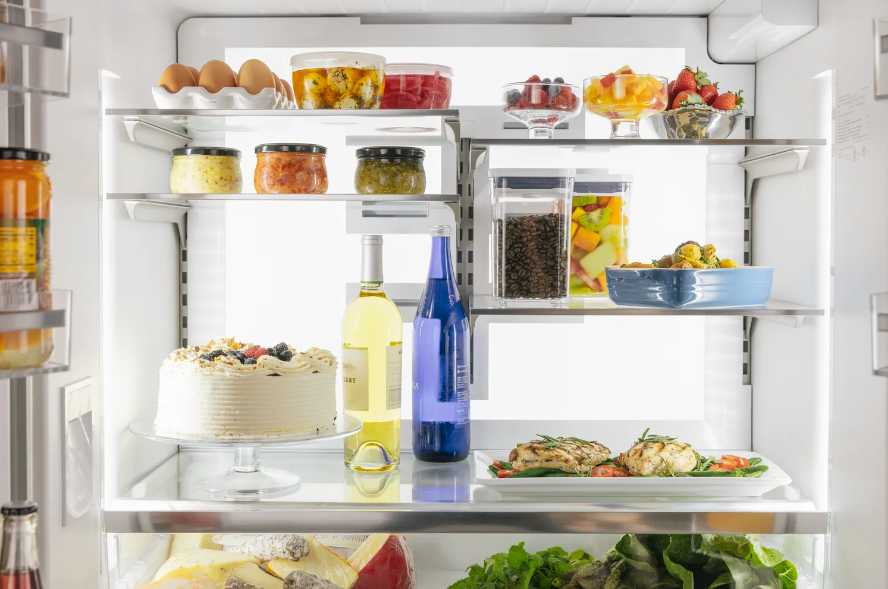 Thermador - 36 Inch 20.8 cu. ft French Door Refrigerator in Stainless (Open Box) - T36FT810NS