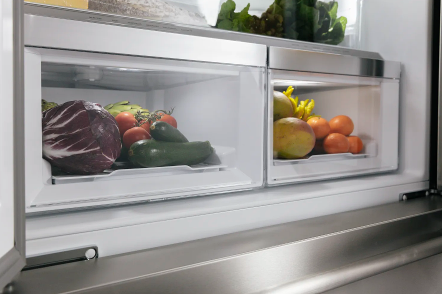 Thermador - 36 Inch 20.8 cu. ft French Door Refrigerator in Stainless (Open Box) - T36FT810NS